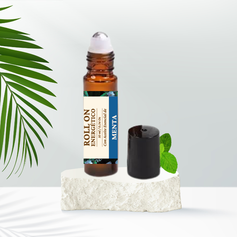 Roll on energético Menta