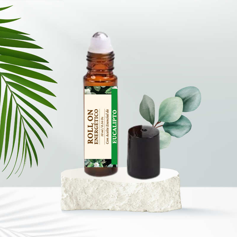 Roll on energético Eucalipto