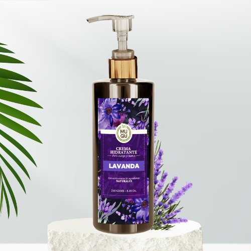 Crema Hidratante Aceite esencial Lavanda