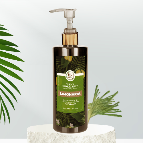 Crema Hidratante Aceite esencial Limonaria