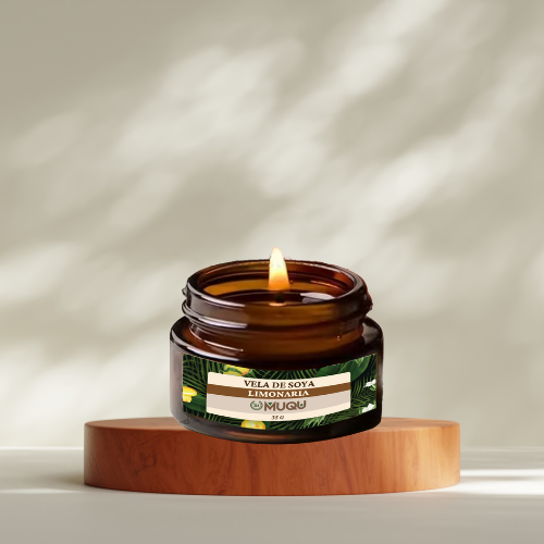 Vela cera de Soya Limonaria