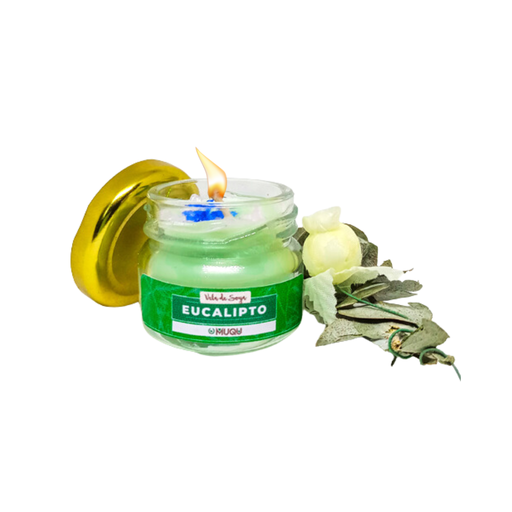 Vela de Soya Eucalipto
