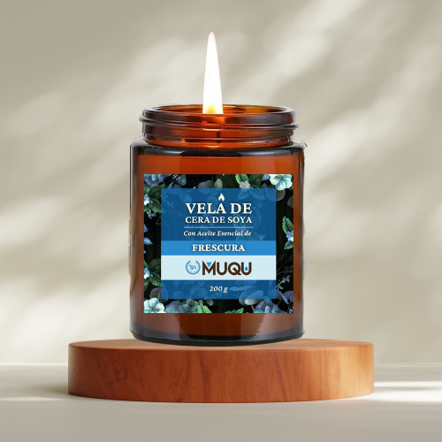 Vela cera de Soya Frescura