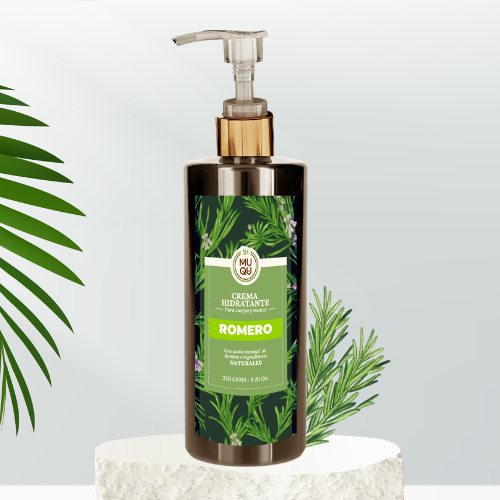 Crema Hidratante Aceite esencial Romero