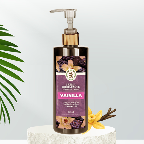 Crema Hidratante Aceite Esencial Vainilla