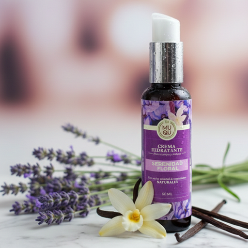 Crema hidratante vainilla y lavanda